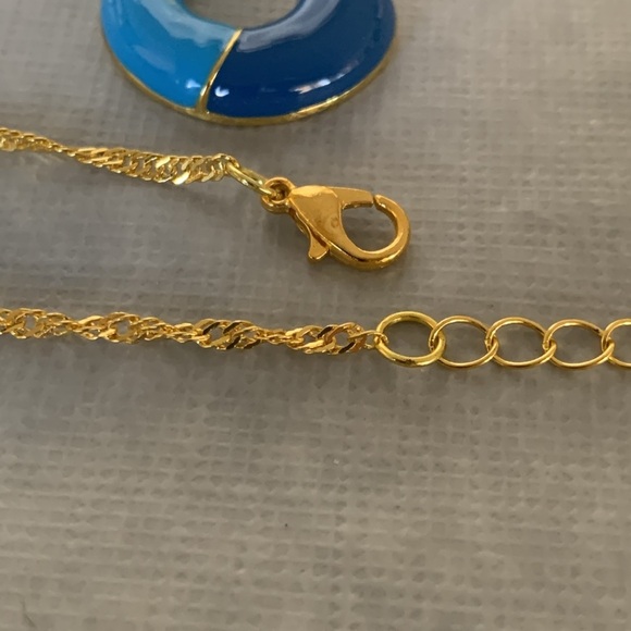 Letter “C” Pendant on Gold Colour Chain - Picture 4 of 4